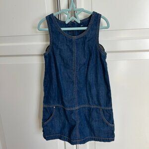 💙👗 GAP Kids Denim Jumper – Size 4 👗💙